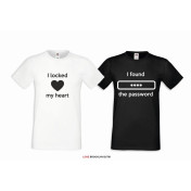 T-shirt DLA PAR 2 SZT I LOCKED & I FOUND