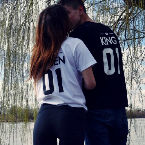 T-shirty dla Par | Queen01...