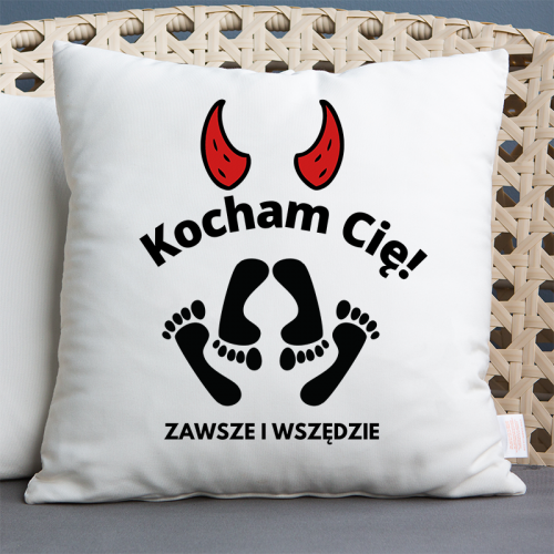 Poduszka | Kocham Cię! -...
