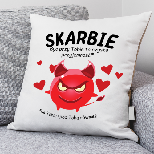 Poduszka | SKARBIE BYĆ PRZY...