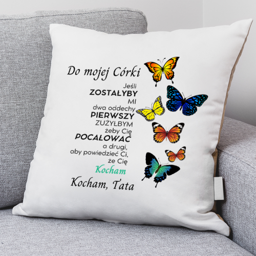 Poduszka | DO MOJEJ CÓRKI ❤