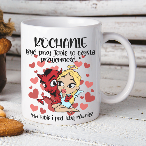 Kubek z nadrukiem Kochanie...