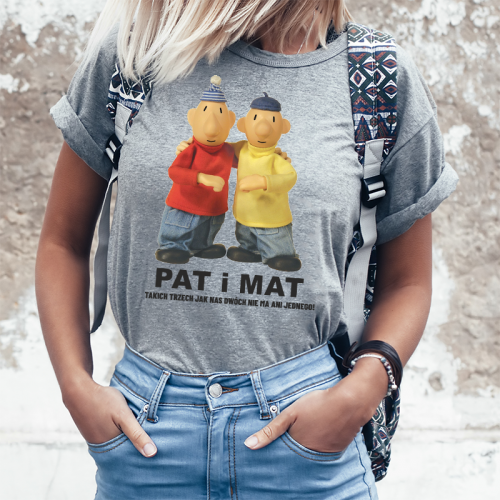 T-shirt Lady szary Pat i...